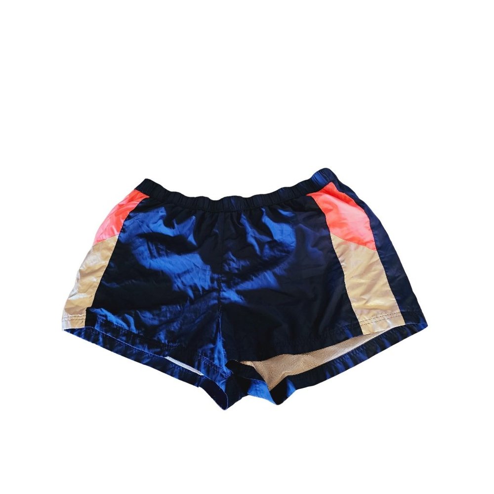 Flirtitude active‎ athletic shorts size XXL blue neon orange